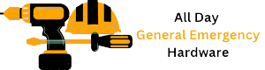 All Day General Emergency Hardware logo